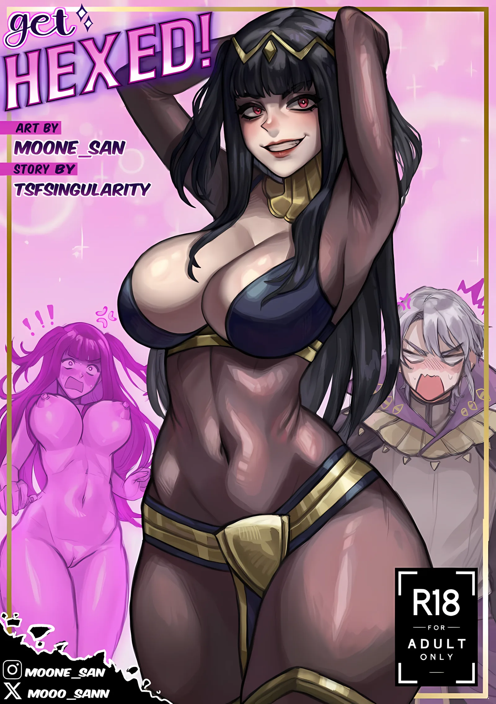 Moone – get Hexed! [Tsfsingularity], Moone - get Hexed!, page 1 of 10