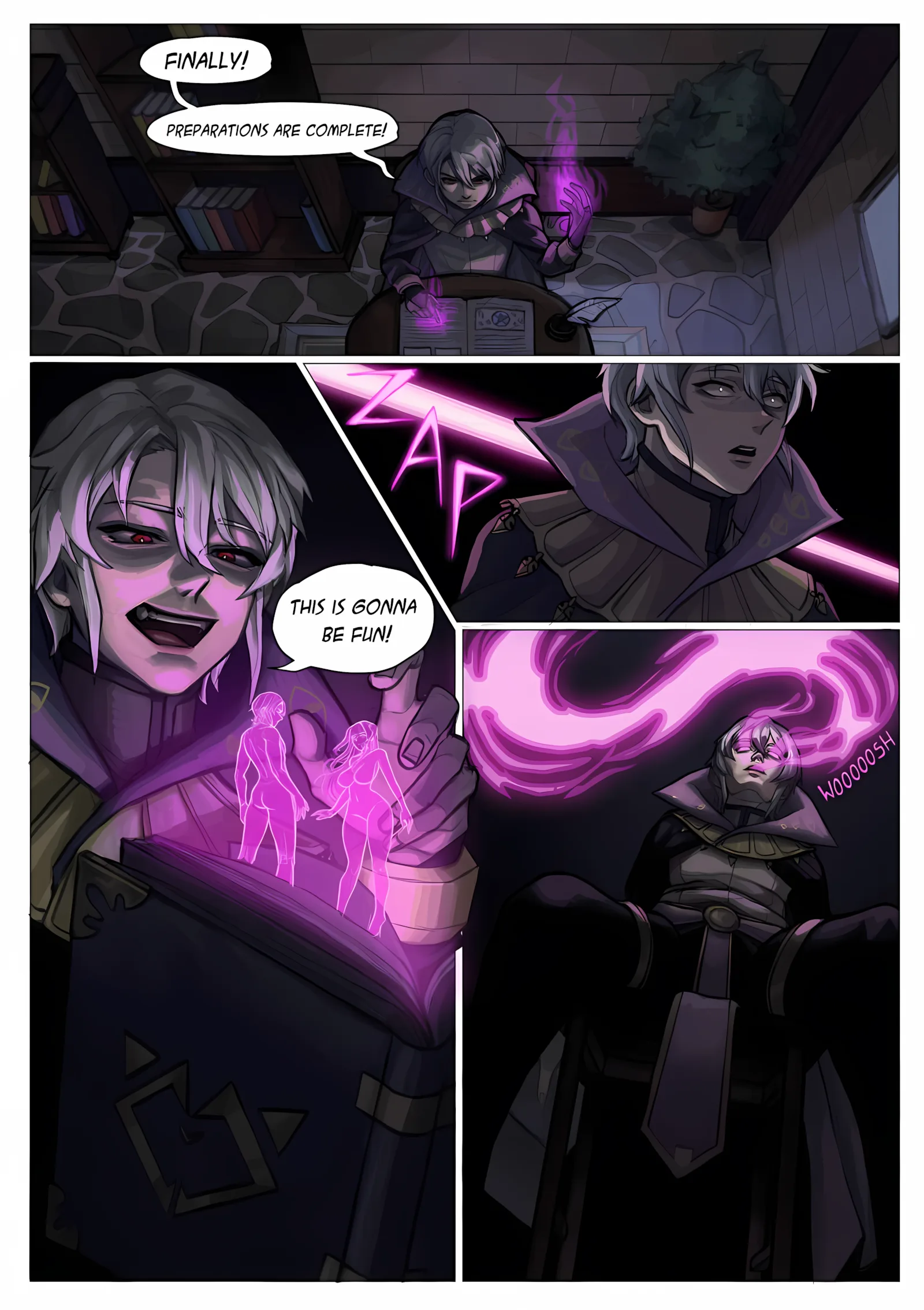 Moone – get Hexed! [Tsfsingularity], Moone - get Hexed!, page 2 of 10