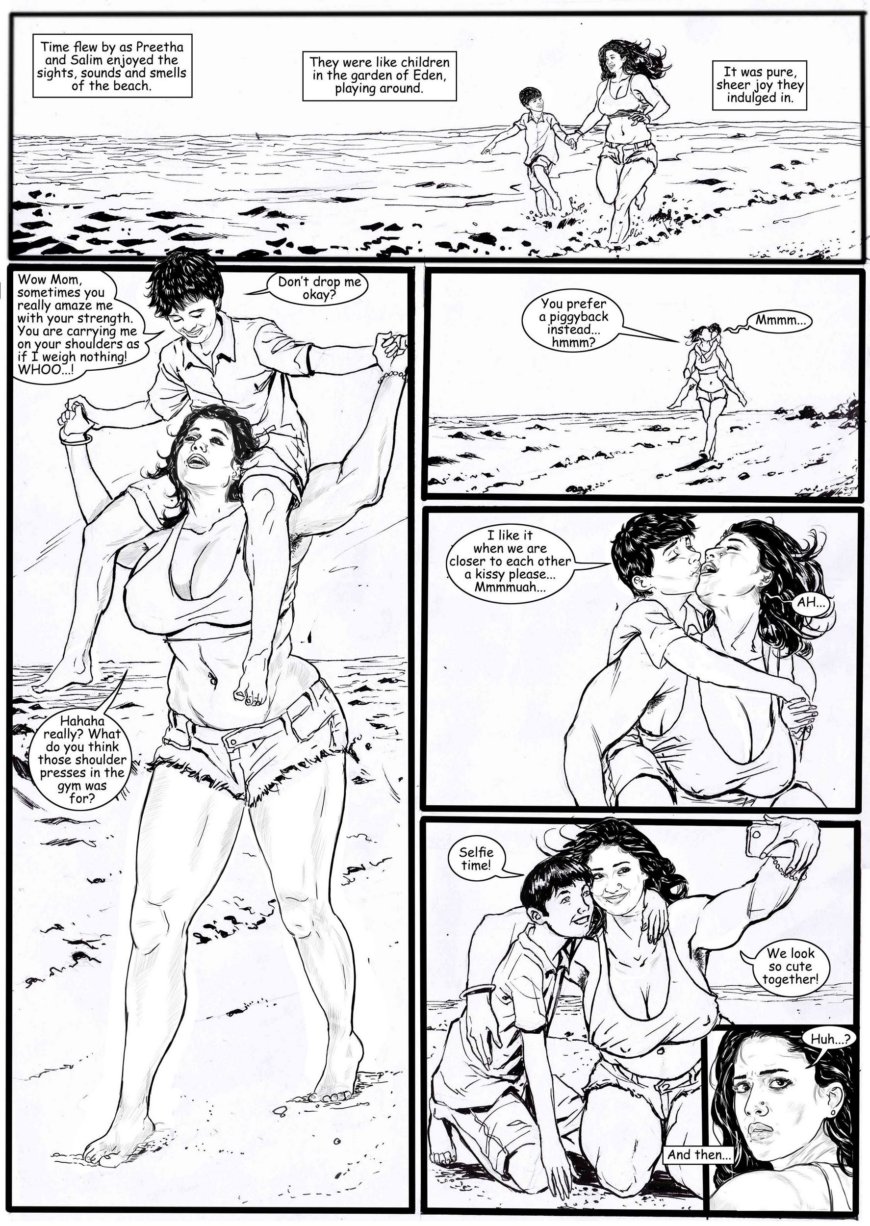 Motherhood – A Tale Of Love [Amarsroshta], 7.3 . Honeymoon In Goa - 3.1, page 20 of 51