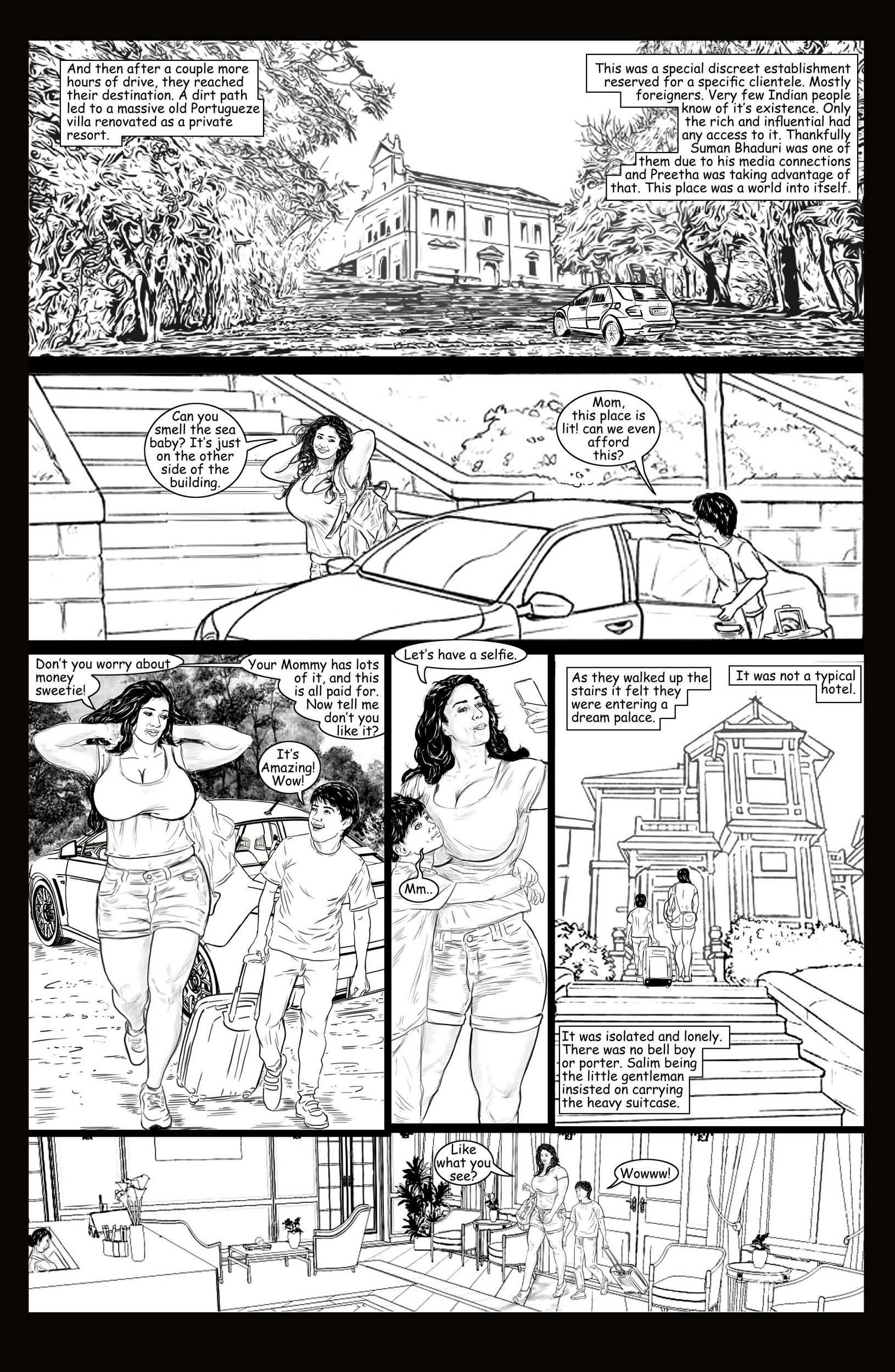 Motherhood – A Tale Of Love [Amarsroshta], 7 . Honeymoon In Goa - I, page 28 of 64