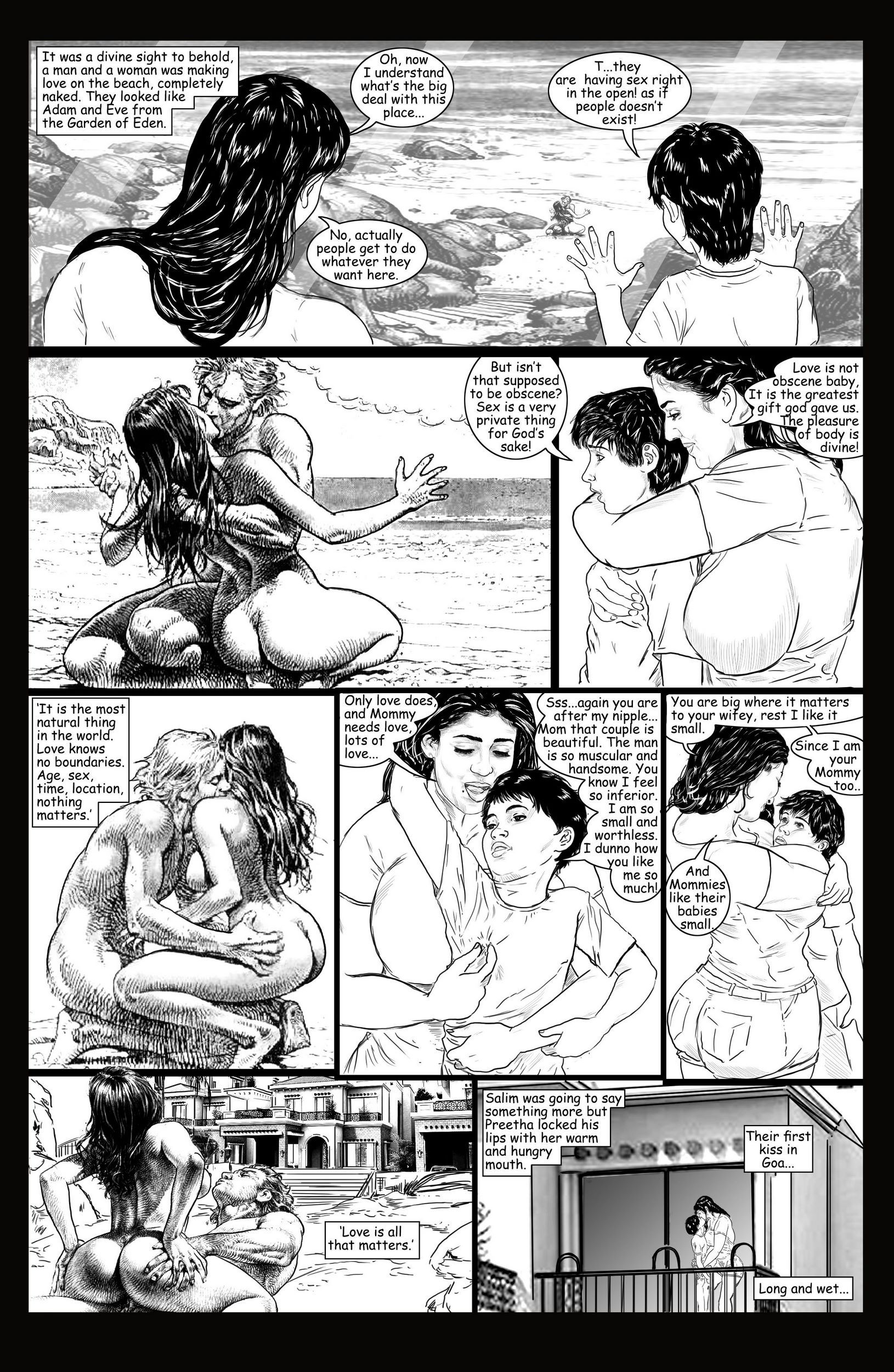 Motherhood – A Tale Of Love [Amarsroshta], 7 . Honeymoon In Goa - I, page 30 of 64