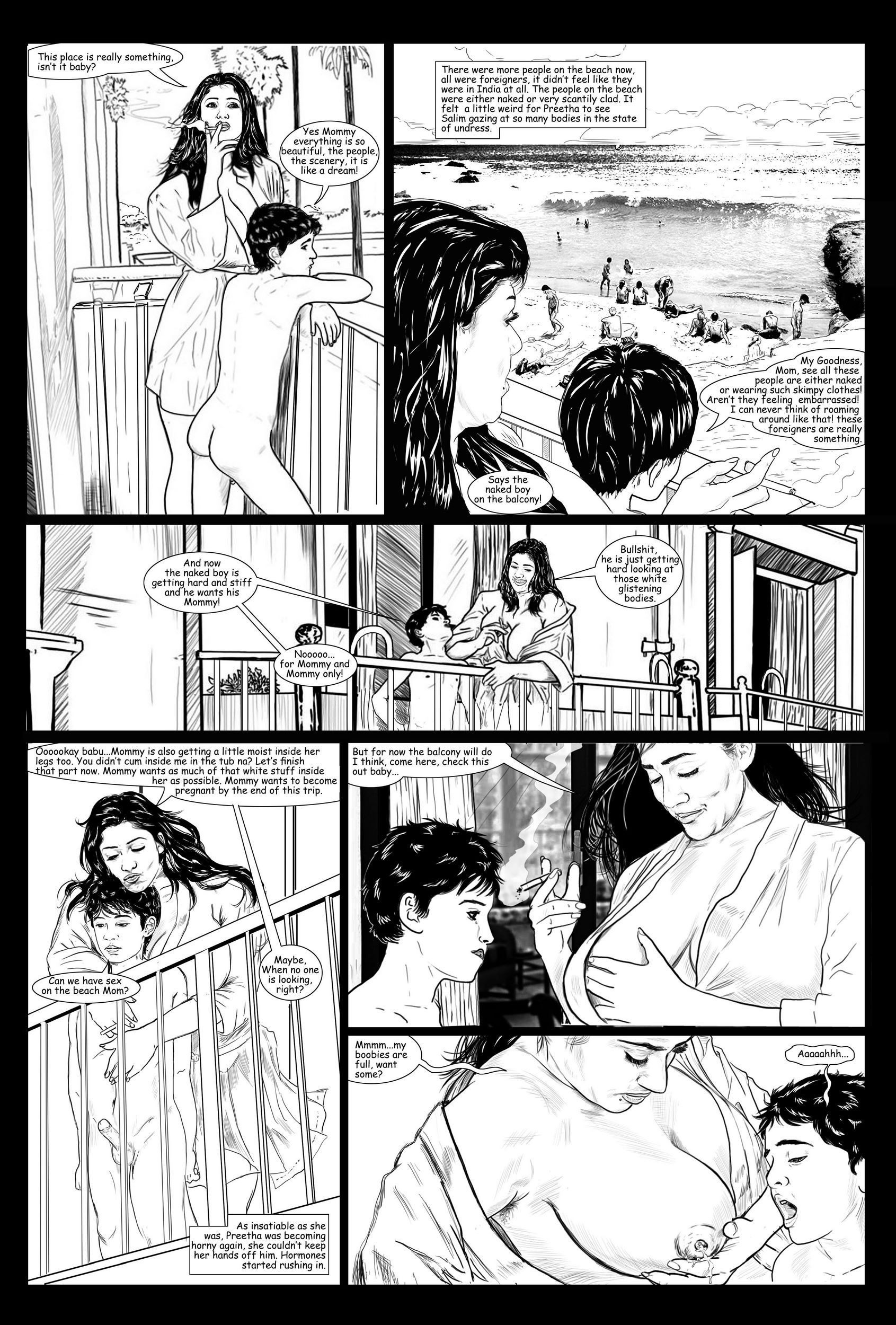 Motherhood – A Tale Of Love [Amarsroshta], 7 . Honeymoon In Goa - I, page 41 of 64