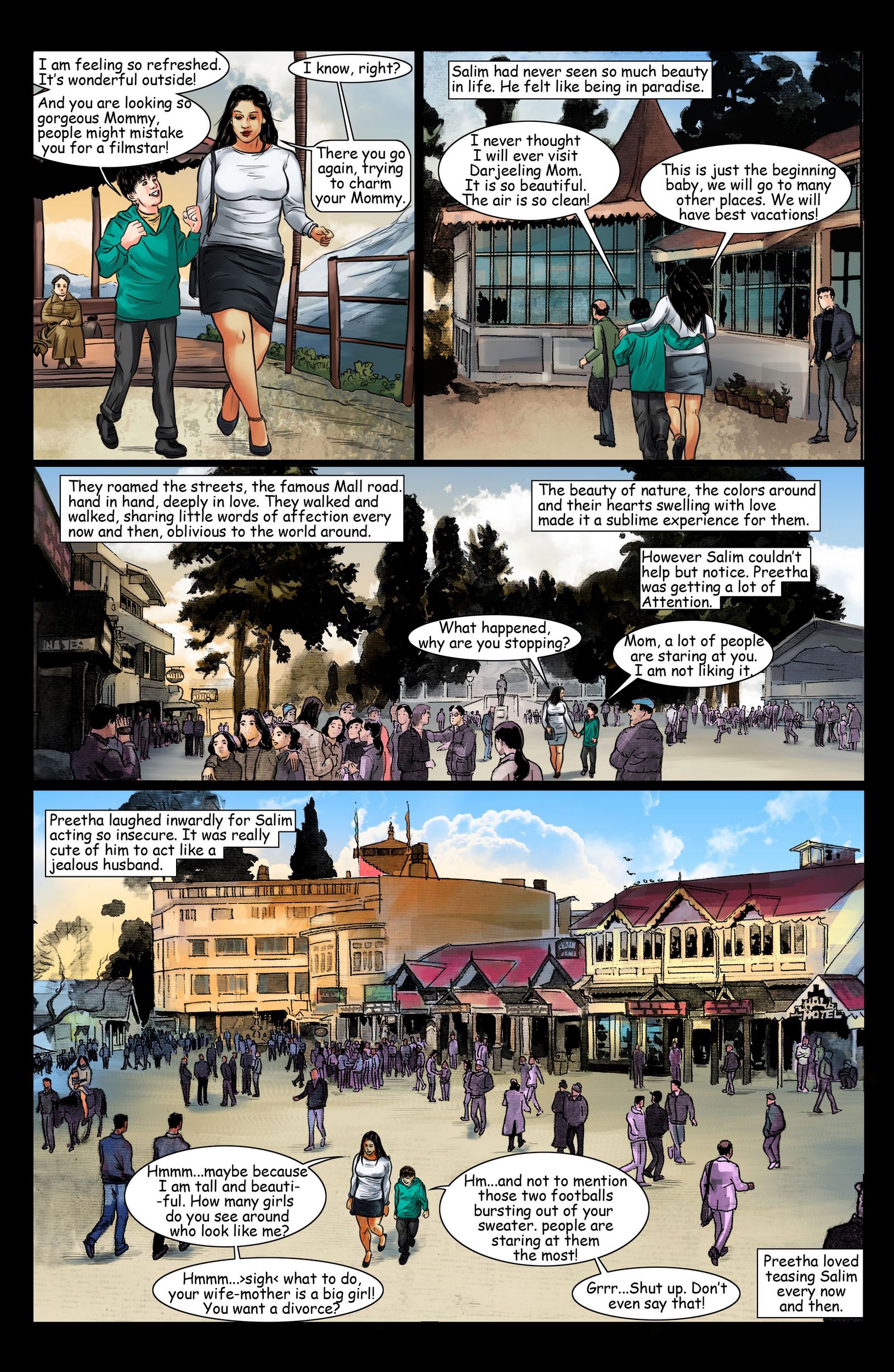 Motherhood – A Tale Of Love [Amarsroshta], 2 . Honeymoon In Darjeeling - I, page 23 of 28