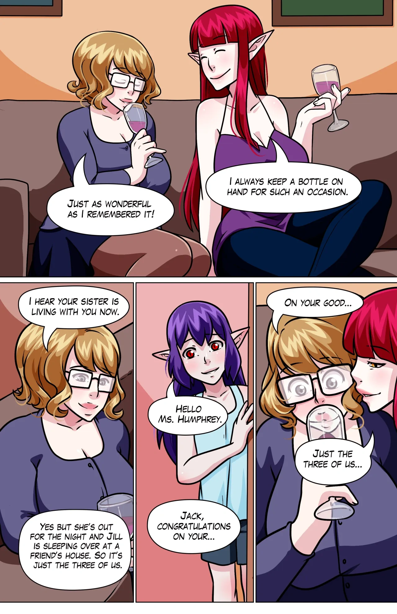 My Family, My Harem [Aya Yanagisawa], My Family, My Harem Chapter 3, page 3 of 17