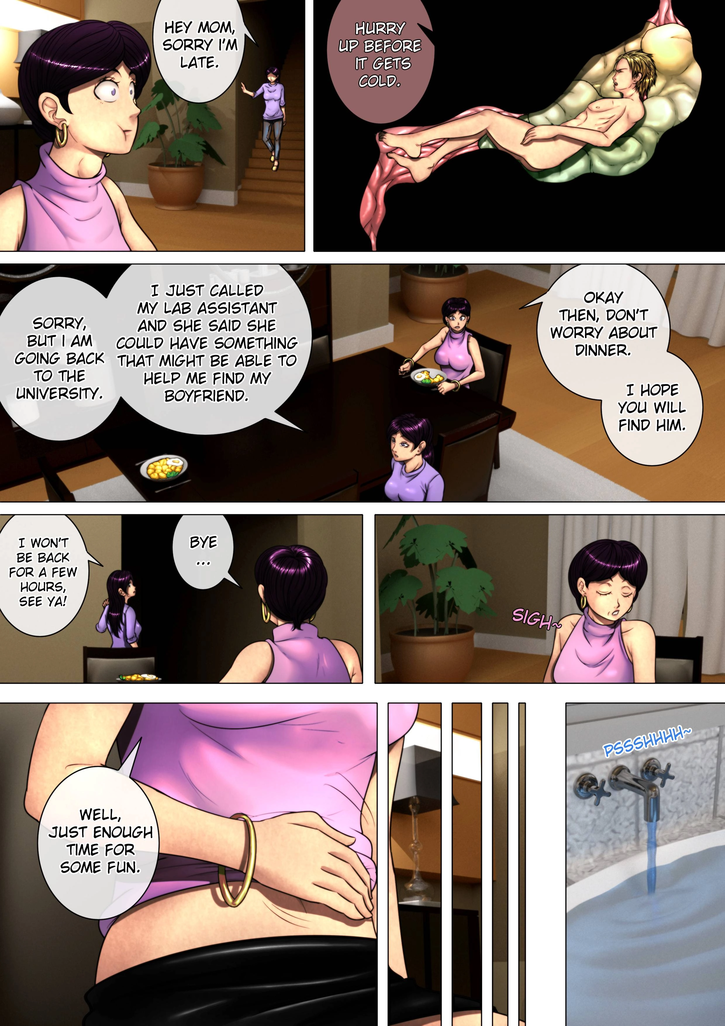 My Girlfriends Mom [Kibate], My Girlfriends Mom 2, page 12 of 19